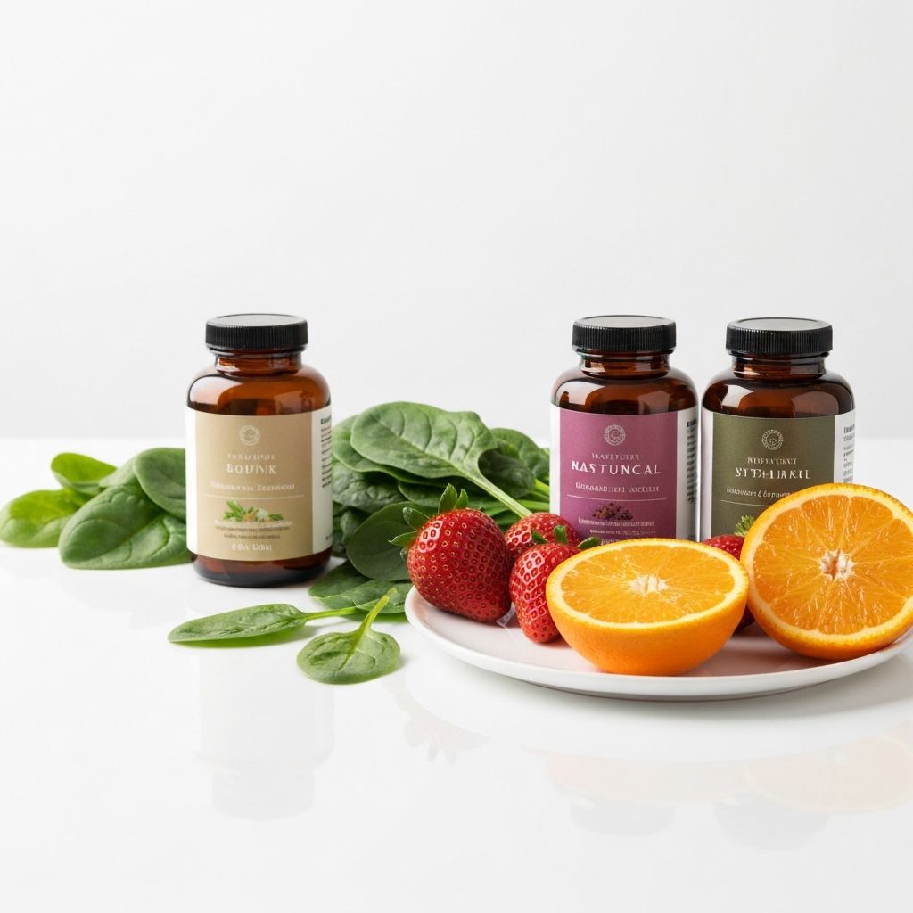 Natural supplements for men's daily nutrition